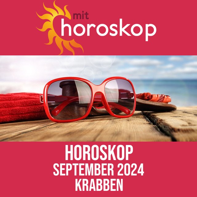Krabben: Horoskop  September 2024