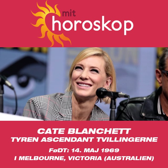 Cate Blanchetts astrologiske portræt: Tyren træk