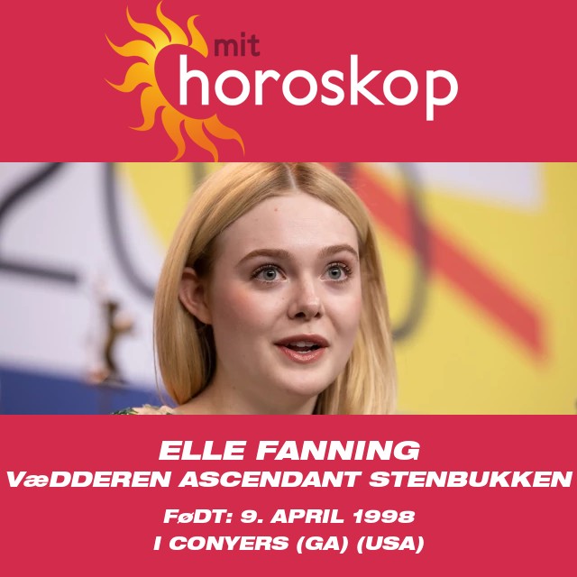 Elle Fanning: Den Dynamiske Stjerne i Vædder