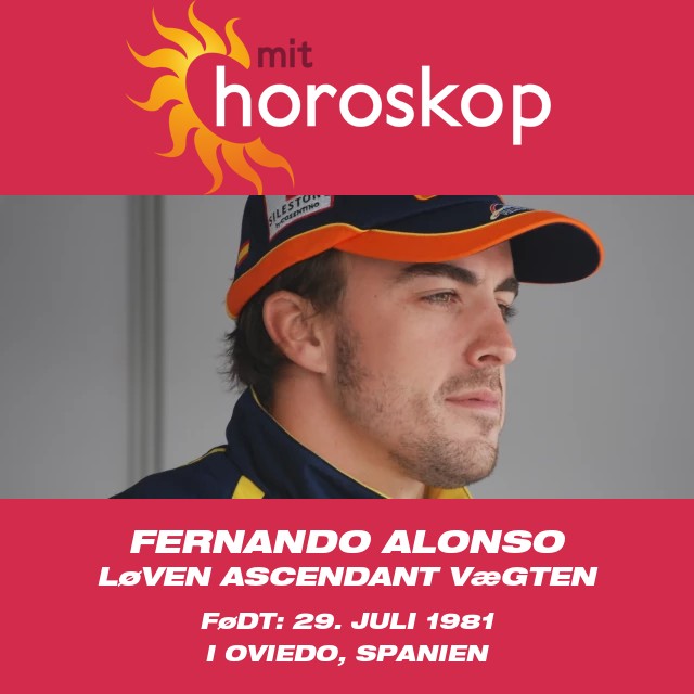 Astrologi for Fernando Alonso: En Løves Kosmiske Rejse