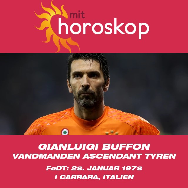 Gianluigi Buffons astrologiske profil: Indsigten fra Vandmanden