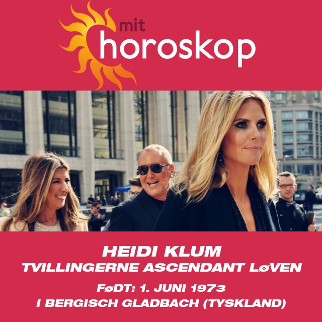 Heidi Klum: Tvillingeikonet Afsløret