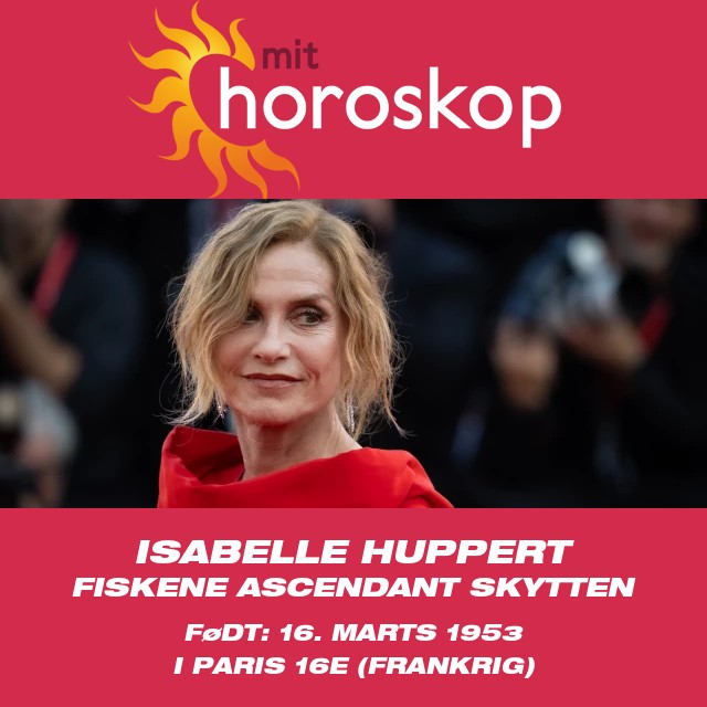 Isabelle Huppert: Et Ægte Filmikon