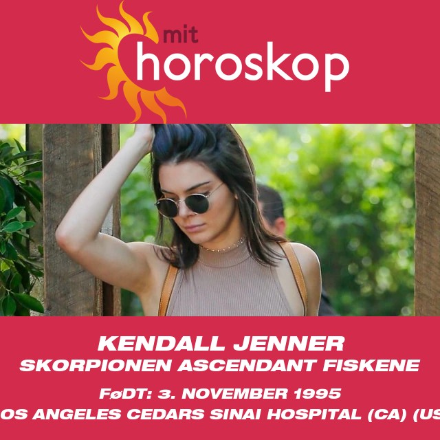 Kendall Jenners Skorpion Astrologi Profil