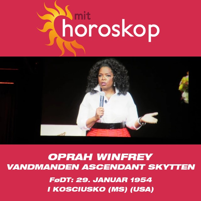 Oprah Winfreys Vandbærer Astrologi Portræt