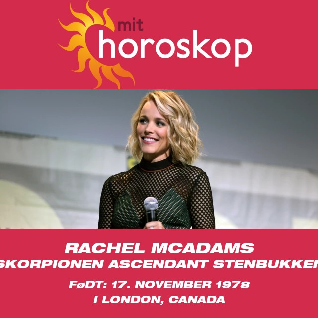 Rachel McAdams: Skorpion Dronning