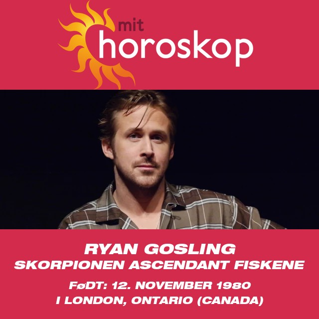 Ryan Gosling: En Skorpions Astrologiske Hemmeligheder