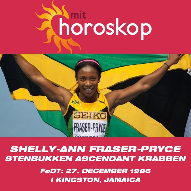 Astrologiske indsigter om Shelly-Ann Fraser-Pryce