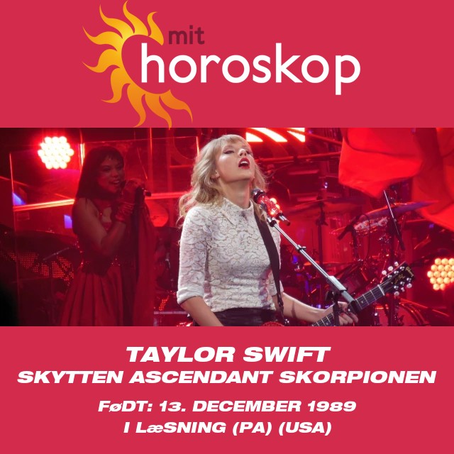 Taylor Swifts astrologiske indsigt som Skytten