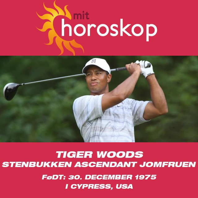 Astrologi om Tiger Woods: Forbindelsen til Stenbukken