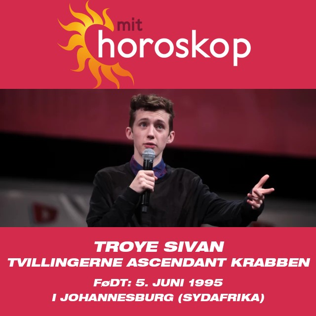 Troye Sivans tvillingeastrologi forklaret