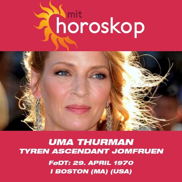 Udforskning af Uma Thurmans Tyre astrologi