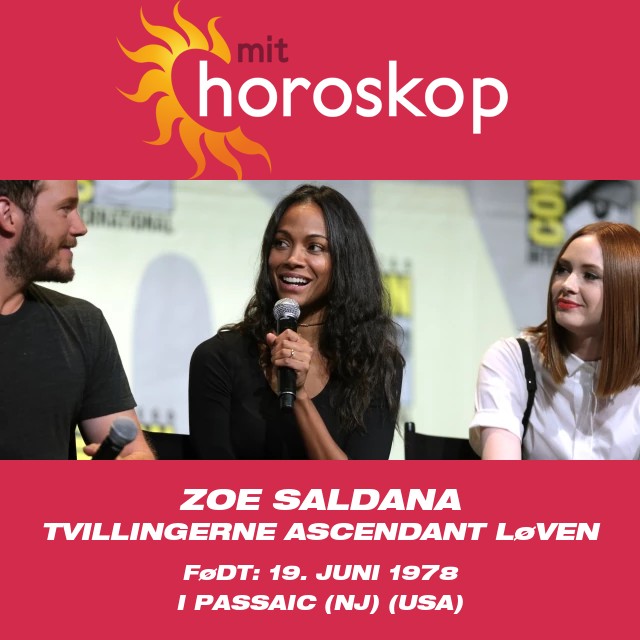 Zoe Saldana: Den Karismatiske Tvillingestjerne