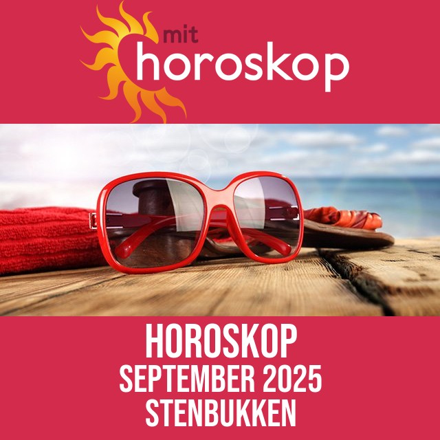 Stenbukken: Horoskop September 2025