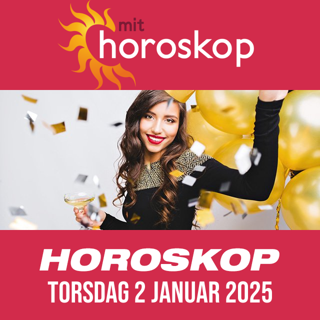 Daglig horoskop for Torsdag 2 Januar 2025