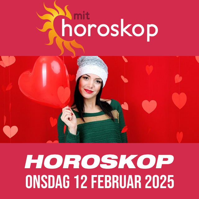 Daglig horoskop for Onsdag 12 Februar 2025