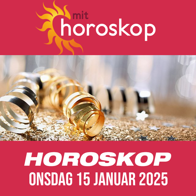 Daglig horoskop for Onsdag 15 Januar 2025