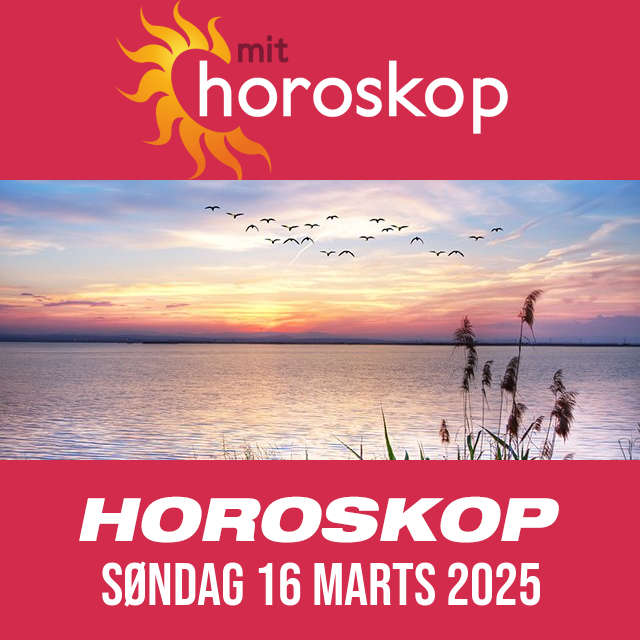 Daglig horoskop for Søndag 16 Marts 2025