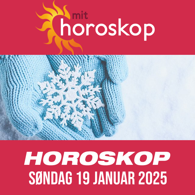 Daglig horoskop for Søndag 19 Januar 2025