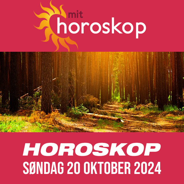 Daglig horoskop for Søndag 20 Oktober 2024