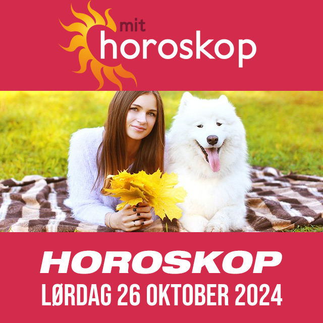 Daglig horoskop for Lørdag 26 Oktober 2024