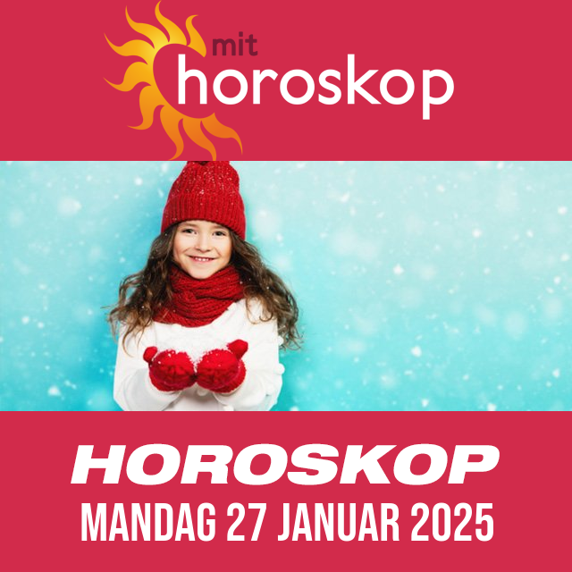 Daglig horoskop for Mandag 27 Januar 2025