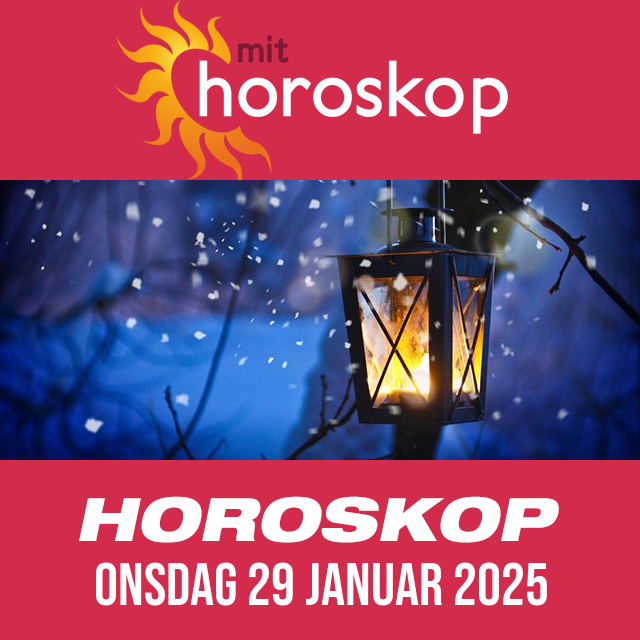 Daglig horoskop for Onsdag 29 Januar 2025